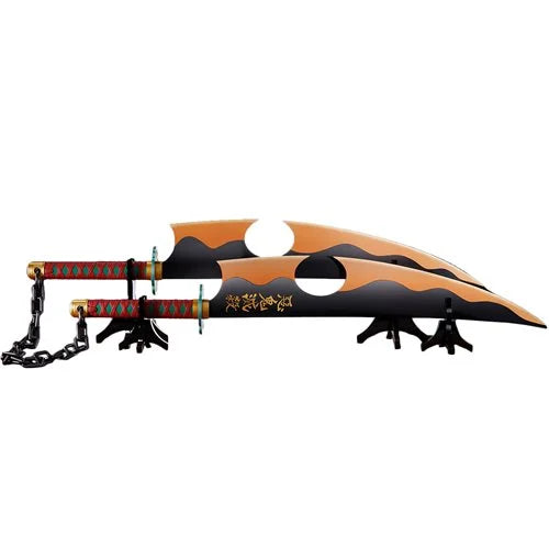 Demon Slayer: Kimetsu no Yaiba Nichirin Sword Tengen Uzui Proplica Prop Replica
Demon Slayer Bandai Tamashii Nations Prop Replicas. Item Number: BLFBAS63883a