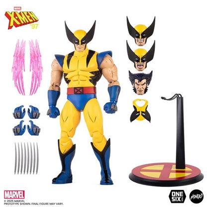 X-Men '97 Wolverine 1:6 Scale Action Figure
X-Men Mondo Action Figures. Item Number: MDCOL043aw