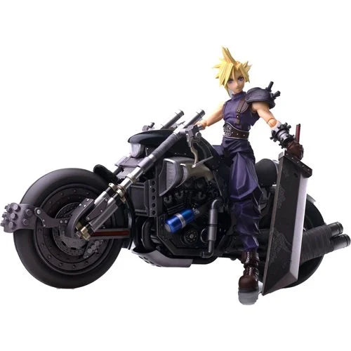 Final Fantasy VII Cloud Strife & Hardy-Daytona Bring Arts Action Figure Set
Final Fantasy Square-Enix Action Figures. Item Number: SQ84710