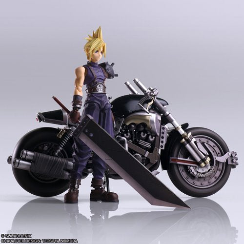 Final Fantasy VII Cloud Strife & Hardy-Daytona Bring Arts Action Figure Set
Final Fantasy Square-Enix Action Figures. Item Number: SQ84710