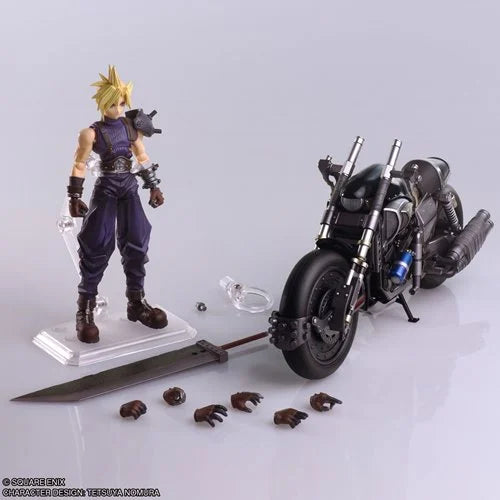 Final Fantasy VII Cloud Strife & Hardy-Daytona Bring Arts Action Figure Set
Final Fantasy Square-Enix Action Figures. Item Number: SQ84710
