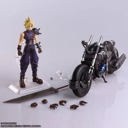 Final Fantasy VII Cloud Strife & Hardy-Daytona Bring Arts Action Figure Set
Final Fantasy Square-Enix Action Figures. Item Number: SQ84710