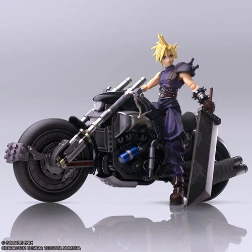 Final Fantasy VII Cloud Strife & Hardy-Daytona Bring Arts Action Figure Set
Final Fantasy Square-Enix Action Figures. Item Number: SQ84710