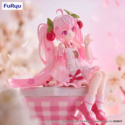Vocaloid Sakura Miku 2025 Noodle Stopper Statue
Vocaloid Furyu Statues and Busts. Item Number: UTCFR36677a