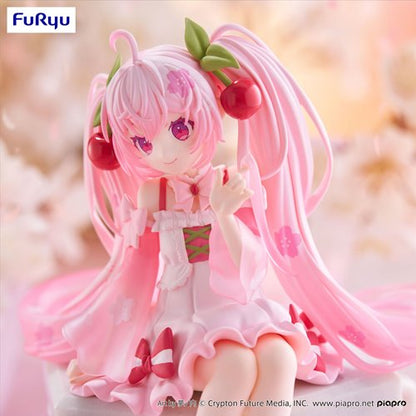 Vocaloid Sakura Miku 2025 Noodle Stopper Statue
Vocaloid Furyu Statues and Busts. Item Number: UTCFR36677a