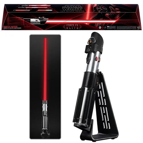 Star Wars The Black Series Darth Vader Force FX Elite Lightsaber
Star Wars Hasbro Prop Replicas Item Number: HSF3905a.