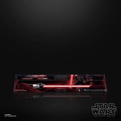 Star Wars The Black Series Darth Vader Force FX Elite Lightsaber
Star Wars Hasbro Prop Replicas Item Number: HSF3905a.