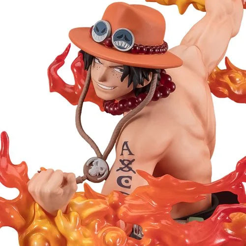 One Piece Portgas D. Ace Bounty Rush 5th Anniversary Extra Battle FiguartsZERO Statue. One Piece Bandai Tamashii Nations Statues and Busts. Item Number: BLFBAS66453a