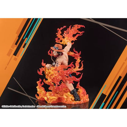 One Piece Portgas D. Ace Bounty Rush 5th Anniversary Extra Battle FiguartsZERO Statue. One Piece Bandai Tamashii Nations Statues and Busts. Item Number: BLFBAS66453a