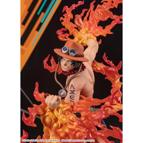 One Piece Portgas D. Ace Bounty Rush 5th Anniversary Extra Battle FiguartsZERO Statue. One Piece Bandai Tamashii Nations Statues and Busts. Item Number: BLFBAS66453a