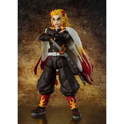 Demon Slayer: Kimetsu No Yaiba Kyojuro Rengoku S.H.Figuarts Action Figure
Demon Slayer Bandai Tamashii Nations Action Figures. Item Number: BLFBAS67359a