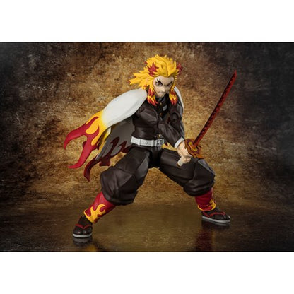 Demon Slayer: Kimetsu No Yaiba Kyojuro Rengoku S.H.Figuarts Action Figure
Demon Slayer Bandai Tamashii Nations Action Figures. Item Number: BLFBAS67359a