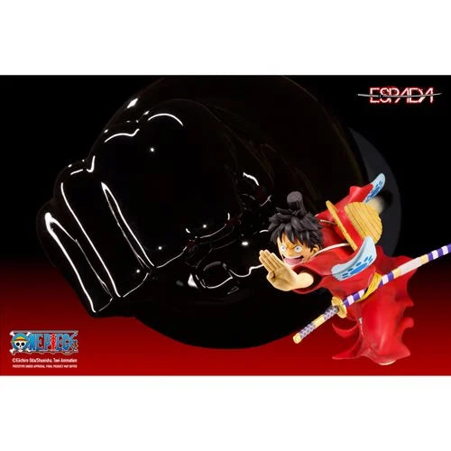 One Piece Monkey D. Luffy Limited Edition 1:8 Scale Wall Statue
One Piece Espada Art Statues and Busts. Item Number: ESA87051