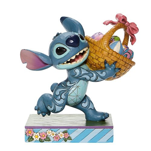 Disney Traditions Stitch Running with Easter Basket Bizarre Bunny by Jim Shore Statue
Lilo & Stitch Enesco Statues and Busts. Item Number: EN6008075