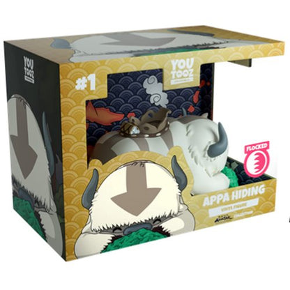 Avatar: The Last Airbender Collection Appa Hiding Flocked Vinyl Figure #1
Avatar: The Last Airbender / Legend of Korra Youtooz Vinyl Figures and Banks. Item Number: YT51096