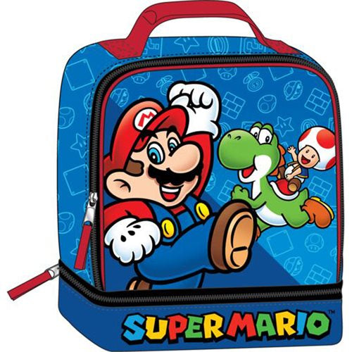 Super Mario Bros. Double Compartment Lunchkit
Super Mario Bros. Bioworld Lunch Boxes