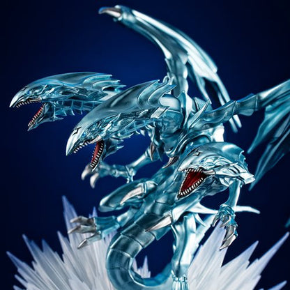 Yu-Gi-Oh! Blue Eyes Ultimate Dragon Monsters Chronicle Statue
Yu-Gi-Oh MegaHouse Statues and Busts. Item Number: BLFMGH83716a
