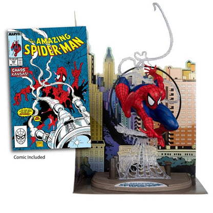 Marvel Spider-Man The Amazing Spider-Man #301 1:6th Scale Posed Figure with Scene and Comic
Marvel McFarlane Toys Statues and Busts. Item Number: MF14771
