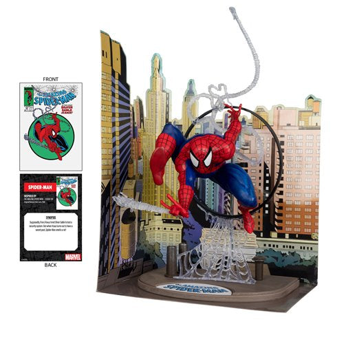 Marvel Spider-Man The Amazing Spider-Man #301 1:6th Scale Posed Figure with Scene and Comic
Marvel McFarlane Toys Statues and Busts. Item Number: MF14771