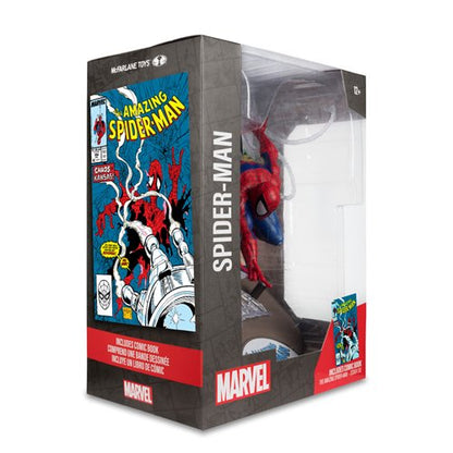 Marvel Spider-Man The Amazing Spider-Man #301 1:6th Scale Posed Figure with Scene and Comic
Marvel McFarlane Toys Statues and Busts. Item Number: MF14771