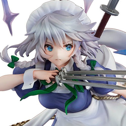 Touhou Project Izayoi Sakuya Illustration by Teddy 1:7 Scale Statue
Touhou Project Emontoys Statues and Busts. Item Number: UTCEM49073