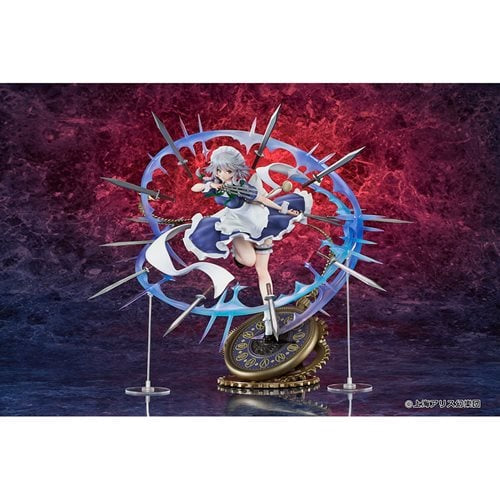 Touhou Project Izayoi Sakuya Illustration by Teddy 1:7 Scale Statue
Touhou Project Emontoys Statues and Busts. Item Number: UTCEM49073