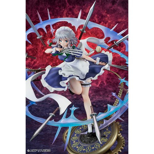 Touhou Project Izayoi Sakuya Illustration by Teddy 1:7 Scale Statue
Touhou Project Emontoys Statues and Busts. Item Number: UTCEM49073