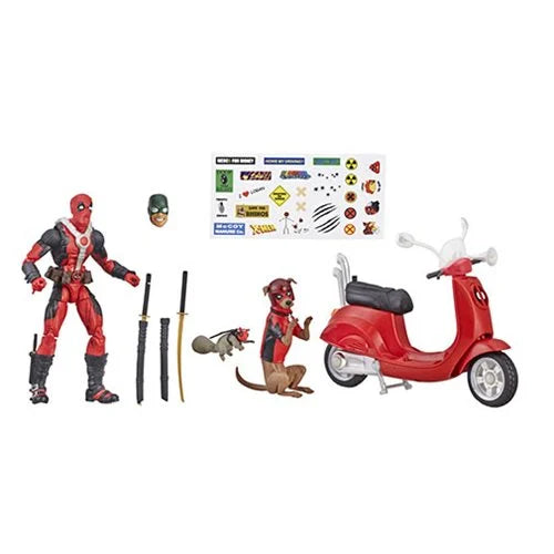 Marvel Legends Ultimate Deadpool Corps 6-Inch Action Figures with Scooter
Deadpool Hasbro Action Figures. Item Number: HSE4702