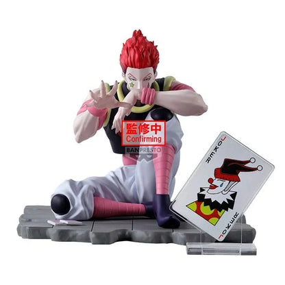 Hunter x Hunter Hisoka Memorable Saga Special Statue
Hunter x Hunter Banpresto Statues and Busts. Item Number: SAN29612