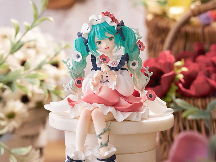Hatsune Miku Flower Fairy Anemone Noodle Stopper Figure.287478
