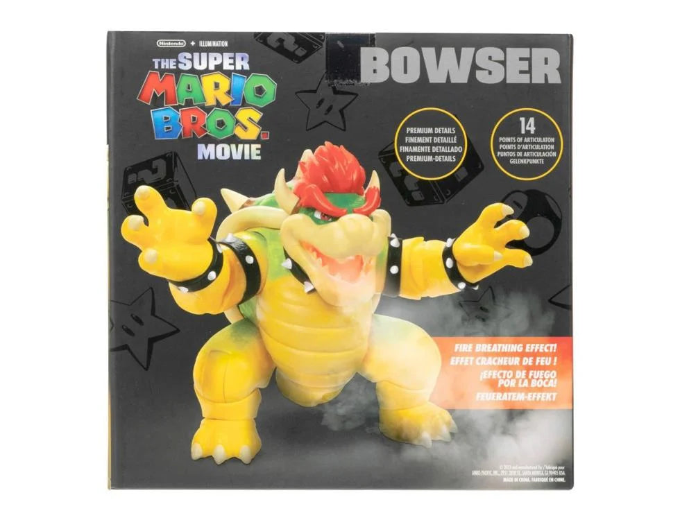 The Super Mario Bros. Movie Fire Breathing Bowser 7-Inch Scale Figure
BY JAKKS PACIFIC - BRANDS NINTENDO, SUPER MARIO BROTHERS