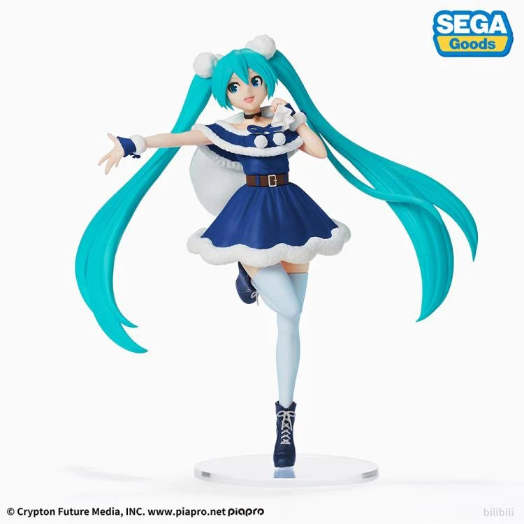 Vocaloid Hatsune Miku (Christmas 2020 Blue Ver.) Super Premium Figure
BY SEGA - BRAND VOCALOID