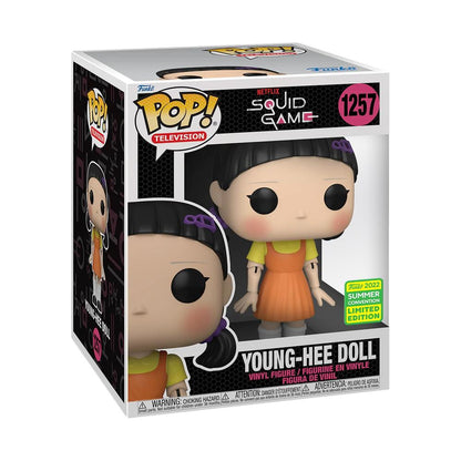 Funko POP Young-Hee Doll #1257 Vinyl Figure Swuid Game 2022 Summer Convention