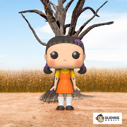 Funko POP Young-Hee Doll #1257 Vinyl Figure Swuid Game 2022 Summer Convention
