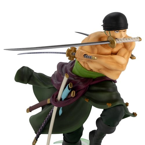One Piece Roronoa Zoro Super Figure Collection Figurine
One Piece Abysse America Statues and Busts. Item Number: ABYFIG091
