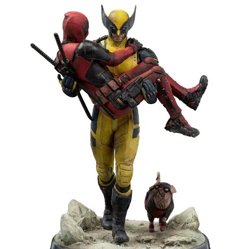 Deadpool and Wolverine Deluxe Limited Edition 1:10 Art Scale Statue
Deadpool Iron Studios Statues and Busts. Item Number: RN55855