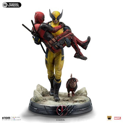 Deadpool & Wolverine Deluxe Limited Edition 1:10 Scale Statue by Iron Studios | Marvel Collectible Figure