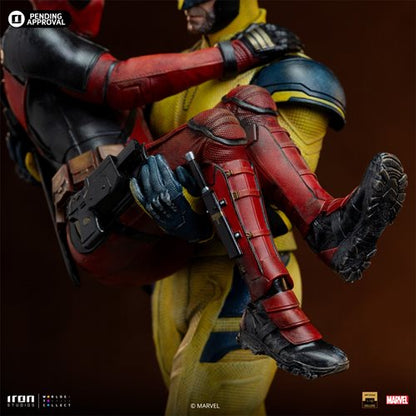 Deadpool & Wolverine Deluxe Limited Edition 1:10 Scale Statue by Iron Studios | Marvel Collectible Figure