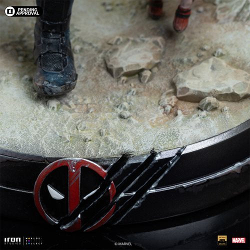 Deadpool & Wolverine Deluxe Limited Edition 1:10 Scale Statue by Iron Studios | Marvel Collectible Figure