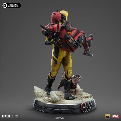 Deadpool & Wolverine Deluxe Limited Edition 1:10 Scale Statue by Iron Studios | Marvel Collectible Figure