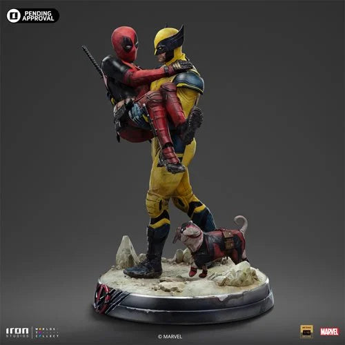 Deadpool & Wolverine Deluxe Limited Edition 1:10 Scale Statue by Iron Studios | Marvel Collectible Figure