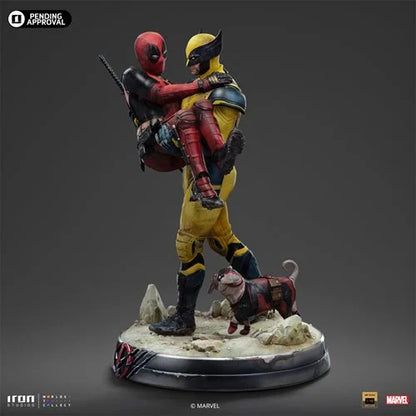 Deadpool & Wolverine Deluxe Limited Edition 1:10 Scale Statue by Iron Studios | Marvel Collectible Figure