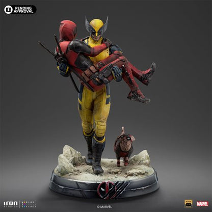 Deadpool & Wolverine Deluxe Limited Edition 1:10 Scale Statue by Iron Studios | Marvel Collectible Figure