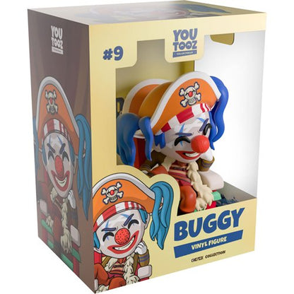 One Piece (Netflix) Collection King Buggy Vinyl Figure #9
One Piece Youtooz Vinyl Figures and Banks. Item Number: YT87453WN