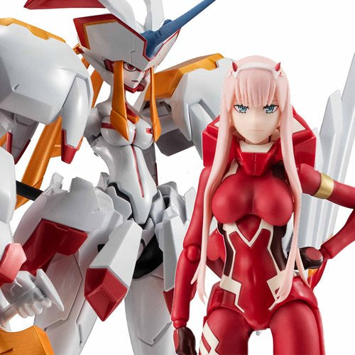 Darling in the Franxx 5th Anniversary Zero Two and Strelizia S.H.Figuarts x Robot Spirits Action Figure Set
Darling in the Franxx Bandai Tamashii Nations Action Figures. Item Number: BLFBAS65754