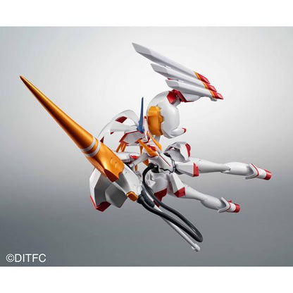 Darling in the Franxx 5th Anniversary Zero Two and Strelizia S.H.Figuarts x Robot Spirits Action Figure Set
Darling in the Franxx Bandai Tamashii Nations Action Figures. Item Number: BLFBAS65754