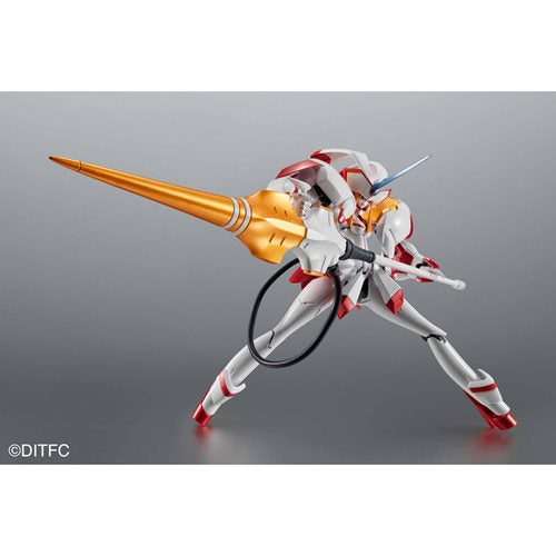 Darling in the Franxx 5th Anniversary Zero Two and Strelizia S.H.Figuarts x Robot Spirits Action Figure Set
Darling in the Franxx Bandai Tamashii Nations Action Figures. Item Number: BLFBAS65754