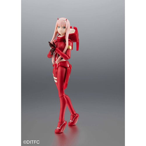 Darling in the Franxx 5th Anniversary Zero Two and Strelizia S.H.Figuarts x Robot Spirits Action Figure Set
Darling in the Franxx Bandai Tamashii Nations Action Figures. Item Number: BLFBAS65754