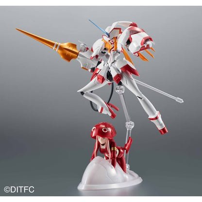 Darling in the Franxx 5th Anniversary Zero Two and Strelizia S.H.Figuarts x Robot Spirits Action Figure Set
Darling in the Franxx Bandai Tamashii Nations Action Figures. Item Number: BLFBAS65754