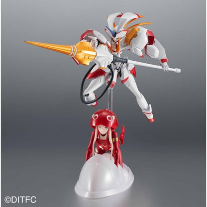 Darling in the Franxx 5th Anniversary Zero Two and Strelizia S.H.Figuarts x Robot Spirits Action Figure Set
Darling in the Franxx Bandai Tamashii Nations Action Figures. Item Number: BLFBAS65754
